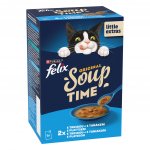 Felix Soup Original s treskou tuňákem a platýsem 6 x 48 g – Hledejceny.cz