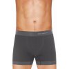 Boxerky, trenky, slipy, tanga Brubeck pánské boxerky Base Layer BX11160 K šedá