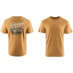Grundéns tričko Leroy Brown SS T-Shirt Whiskey – Sleviste.cz