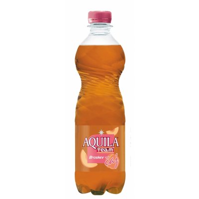 Aquila Tea Černý čaj se šťávou z broskve 0,5 l – Zboží Dáma