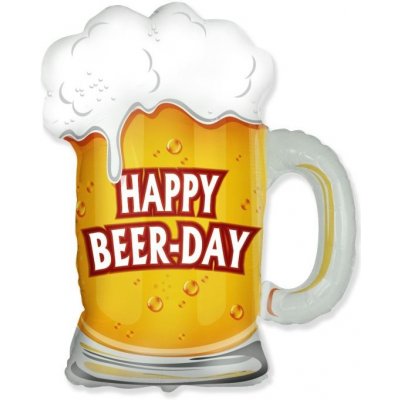 FLEXMETAL balón foliový PIVO BEER BIER 69 cm – Zboží Dáma