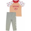 Adidas TEE LEGGINS šedá