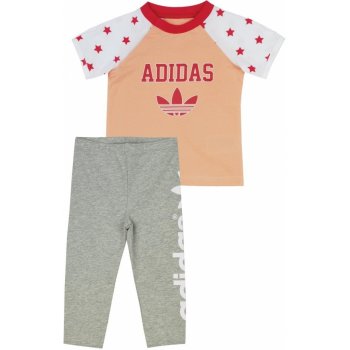 Adidas TEE LEGGINS šedá