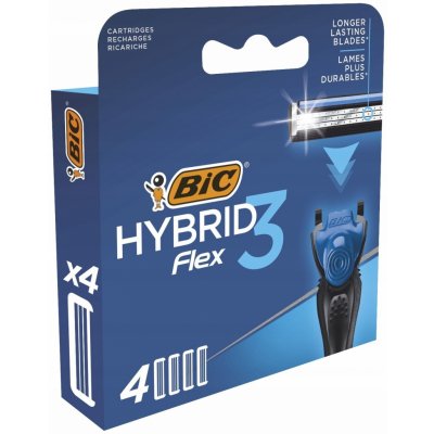 Bic Flex 3 Hybrid 4 ks – Zboží Mobilmania