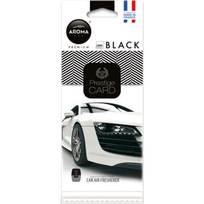 Aroma Car CITY CARD BLACK – Zbozi.Blesk.cz