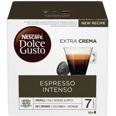 Nescafé Dolce Gusto Espresso Intenso kávové kapsle 16 ks – Hledejceny.cz