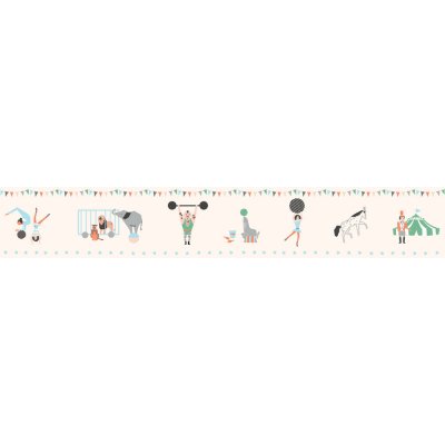 ICH Wallcoverings 7500-2 dětská samolepící bordura Noa rozměry 0,16 x 5 m – Zboží Mobilmania
