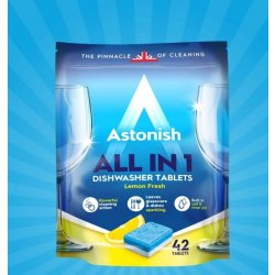 Astonish Tablety do myčky all in one 42 ks