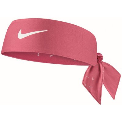 Nike Dri-Fit Head Tie 4.0 archaeo pink/white/white – Zboží Mobilmania