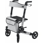 Goleto Čtyřkolové šedé chodítko pro seniory Rollator – Zboží Mobilmania