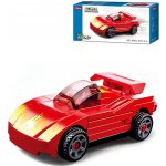 Sluban B0801E Natahovací auto Červený sporťák – Sleviste.cz
