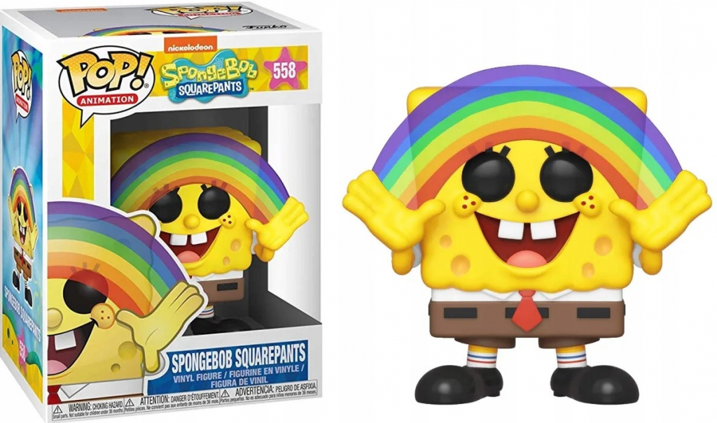 Funko Pop! Cartoons Spongebob Rainbow 9 cm
