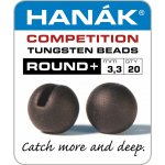 Hanák Competition Tungstenové Hlavičky Round+ Matně Hnědá 20ks 2,8mm – Hledejceny.cz