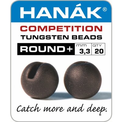 Hanák Competition Tungstenové Hlavičky Round+ Matně Hnědá 20ks 2,8mm – Hledejceny.cz