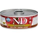 N&D Cat QUINOA Adult Venison & Coconut 80 g – Zboží Mobilmania