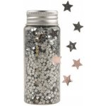 Konfety hvězdičky v tubě stříbrné 55 g – Zboží Dáma