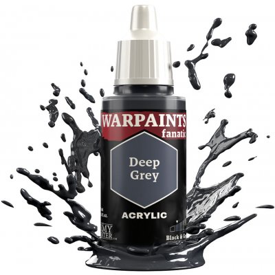 Army Painter: Warpaints Fanatic Deep Grey 18ml – Zboží Mobilmania