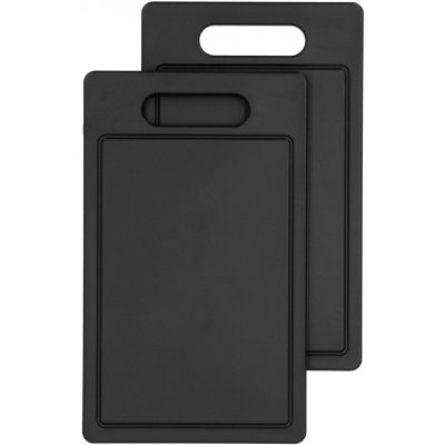 SILVERCREST Kuchyňské prkénko (malý/černý 2ks) – Zboží Mobilmania
