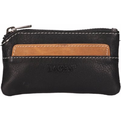 Klíčenka Kožená Lagen Ponpa černá – Hledejceny.cz