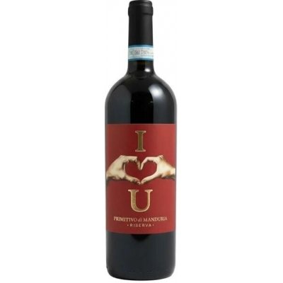 Primitivo di Manduria ILoveYou Riserva 14,5% 0,75 l (holá láhev) – Hledejceny.cz