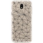 Pouzdro iSaprio - Abstract Triangles 03 Samsung Galaxy J5 2017 černé – Hledejceny.cz