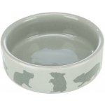 Trixie Keramická miska s motivem křečka 80 ml 8 cm – Zboží Dáma
