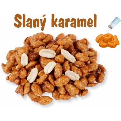 Ochutnej Ořech Kešu ořechy SLANÝ KARAMEL 250 g – Sleviste.cz