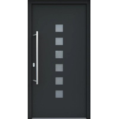 ARON vchodové dveře 3151-1 antracit 100 x 210 cm L – Hledejceny.cz