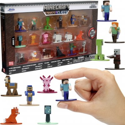 Jada Toys Minecraft Kovové sběratelské nano 18 ks – Zbozi.Blesk.cz