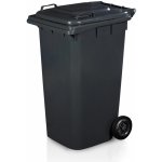 TBA Popelnice černá 240 l 57,8 x 73,4 x 108 cm – Sleviste.cz