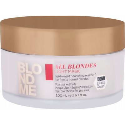 Schwarzkopf BlondME All Blondes Light Mask 200 ml – Zboží Dáma