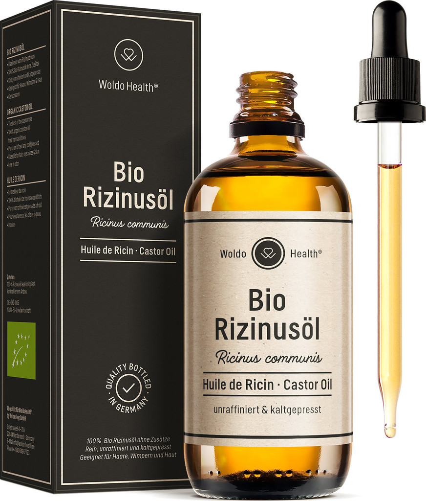 WoldoHealth BIO Ricinový olej 100 ml