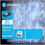 Aigostar B.V. - LED Venkovní řetěz 200xLED/8 funkcí 5x2m IP44 studená bílá B103031NV – Hledejceny.cz