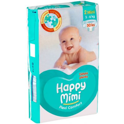 Happy Mimi Flexi Comfort 2 mini 50 ks – Sleviste.cz