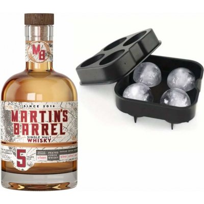Martin´s Barrel 5y single malt peated whisky 43,3% 0,7 l (holá láhev) – Hledejceny.cz