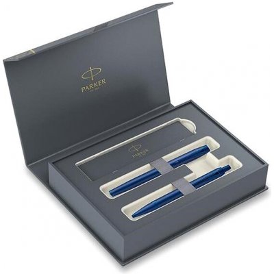 Parker 1502/3192963 Royal IM Monochrome Blue sada dárková sada plnicího pera a kuličkové tužky – Sleviste.cz