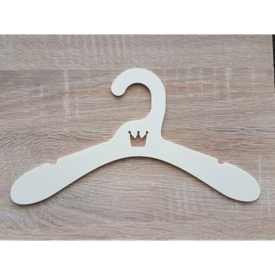 LYMFY Dětský věšák korunka 26cm přírodní dřevo – Zboží Mobilmania