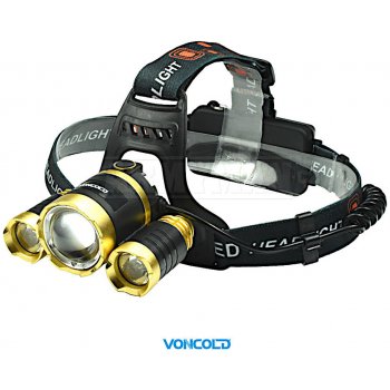 Voncold HEADFORCE-2002 XM-L T6 + 2x X-PE LED