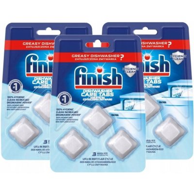 Finish Tablety na čištění myčky nádobí Regular 3 x 3 ks – Hledejceny.cz