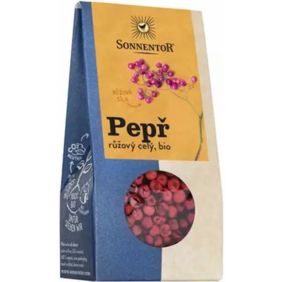 Sonnentor Pepř růžový Bio celý 20 g – Zboží Mobilmania