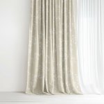 Goldea dekorační závěs luca - popínavé rostliny 180x150 cm – Hledejceny.cz