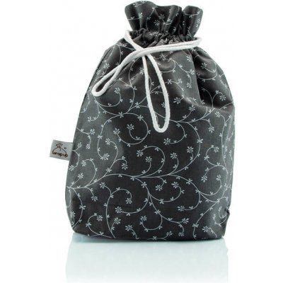 Wrap Up pytlík na pečivo šedý s ornamenty střední – Hledejceny.cz