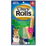 Churu Rolls Chicken wraps & Tuna cream 4 x 10 g – Zboží Mobilmania