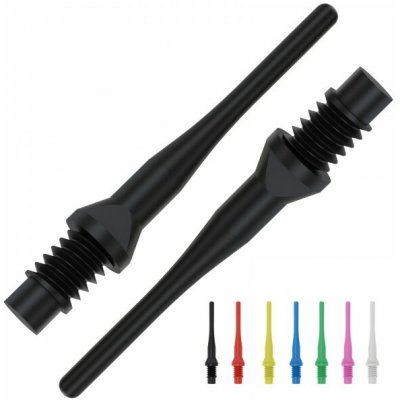 Bull's Tufflex soft hroty 6mm(2BA) 100 ks zelená – Zboží Mobilmania