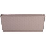 Prosperplast Ratolla truhlík s miskou 40 cm mocca – Hledejceny.cz