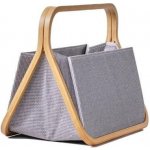 Skládací koš na šicí potřeby Fold&Store - PRYM barva šedá – Zboží Mobilmania