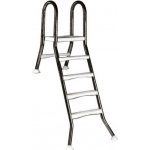 KRIPSOL žebřík ESP pro nezapuštěné bazény, 4+1 stupeň, 1,2 m (AISI 304) – Zboží Mobilmania