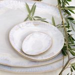 Costa Nova oválný 41 cm BRISA bílá Sal – Zboží Dáma