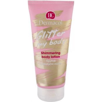 Dermacol Glitter My Body třpytivé hydratační mléko (Shimmering Body Lotion) 200 ml