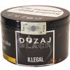 Tabák do vodní dýmky Dozaj Black Illegal 125 g